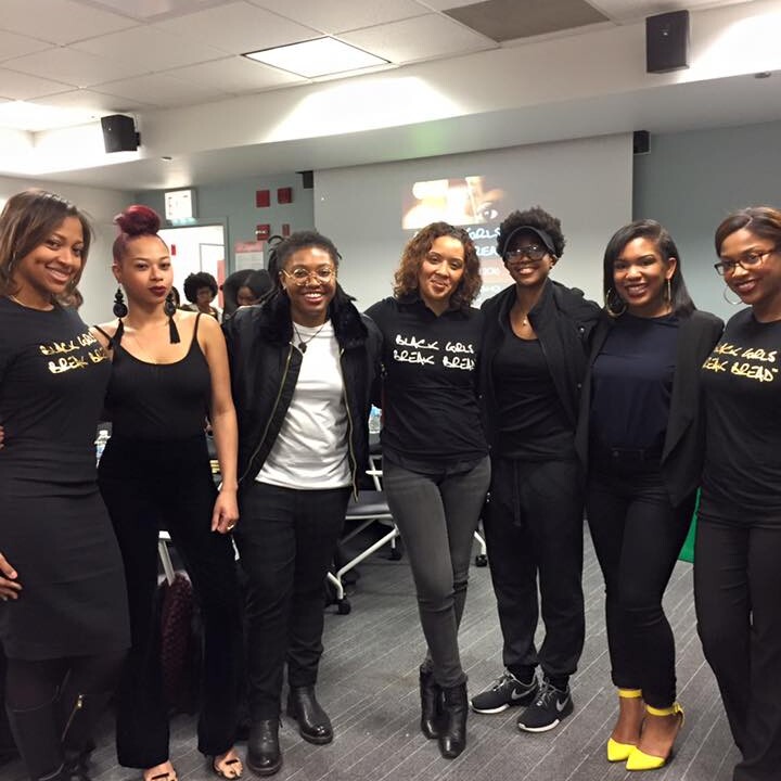 BGBB co-founders with members of Columbia's Black Student Union!